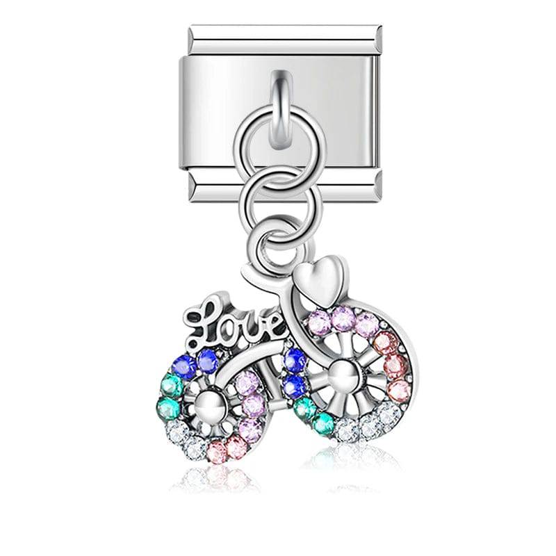 Italian Charms Brillos Acero Inoxidable - Charmsymore