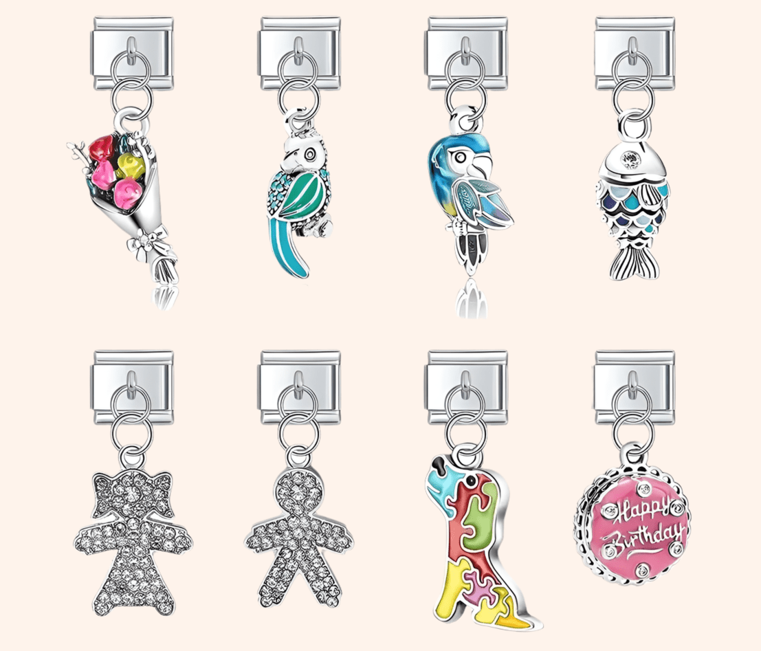 Italian Charms Colgantes Acero Inoxidable - Charmsymore