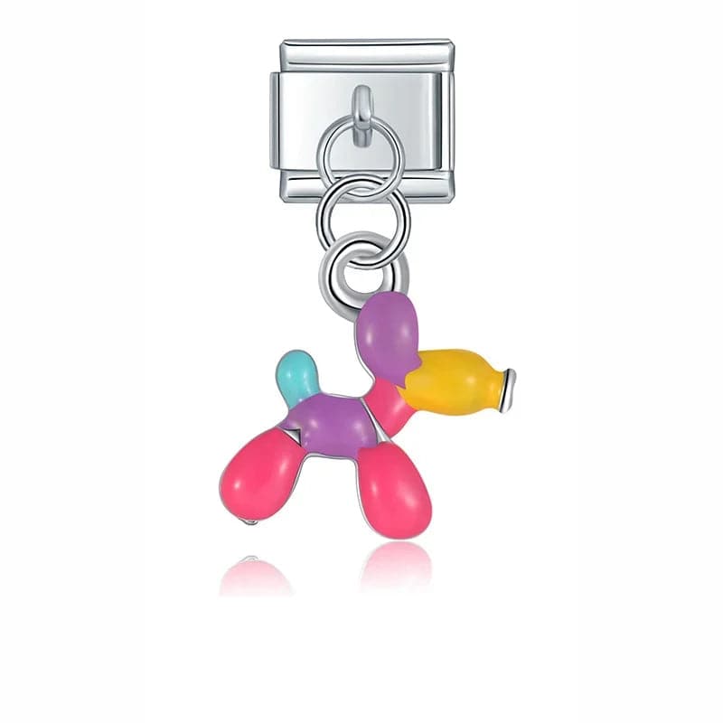 Italian Charms Coloridos Acero Inoxidable - Charmsymore
