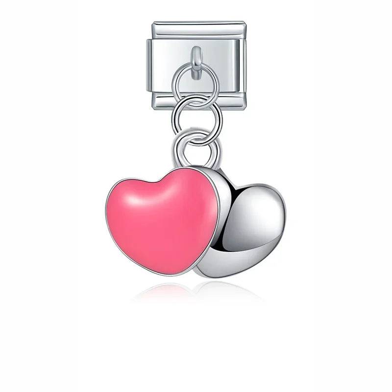 Italian Charms Coloridos Acero Inoxidable - Charmsymore