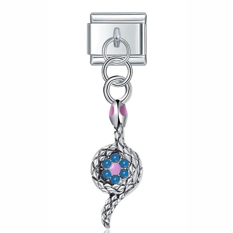 Italian Charms Coloridos Acero Inoxidable - Charmsymore