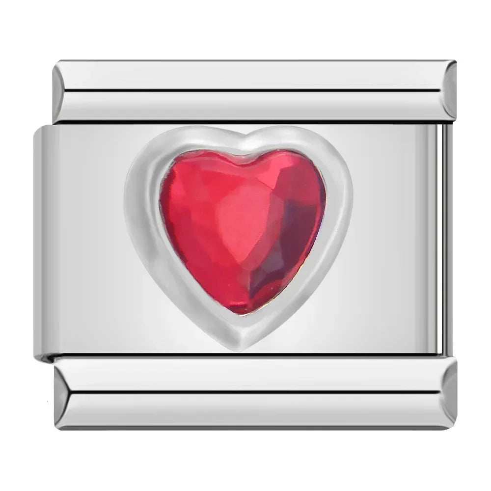 Italian Charms Corazones - Charmsymore