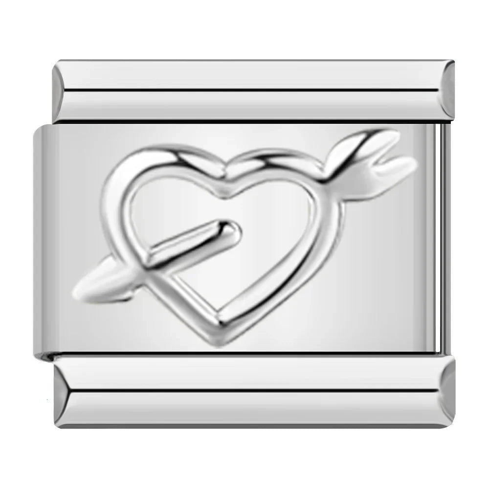 Italian Charms Corazones - Charmsymore
