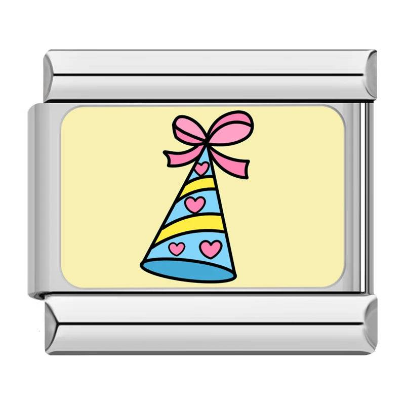 Italian Charms Cumpleaños Acero Inoxidable - Charmsymore