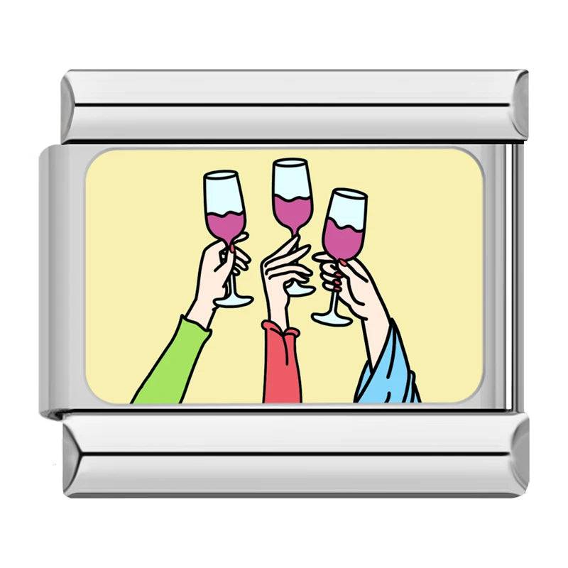 Italian Charms Cumpleaños Acero Inoxidable - Charmsymore