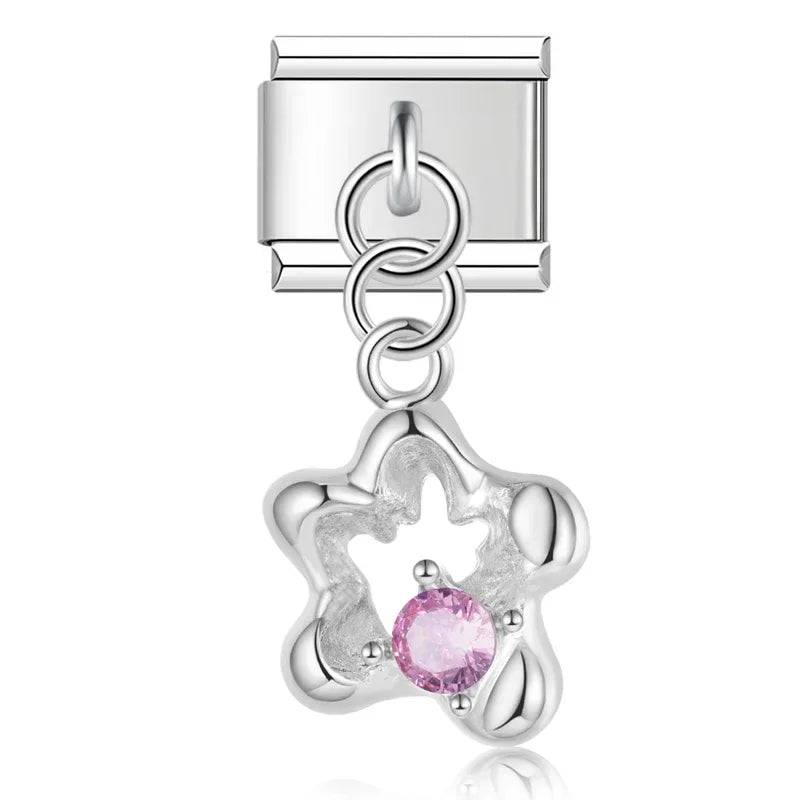Italian Charms Espacio Acero Inoxidable - Charmsymore