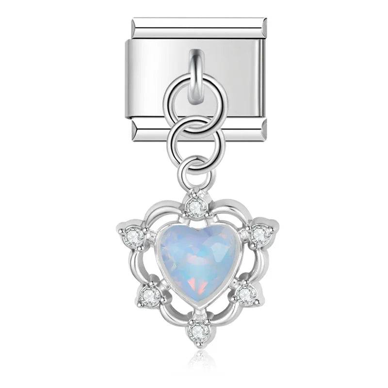 Italian Charms Espacio Acero Inoxidable - Charmsymore