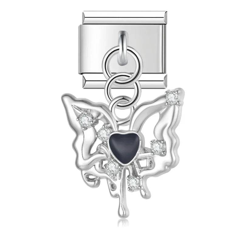Italian Charms Espacio Acero Inoxidable - Charmsymore