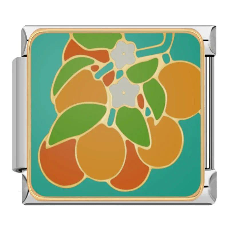 Italian Charms Frutas Acero Inoxidable - Charmsymore