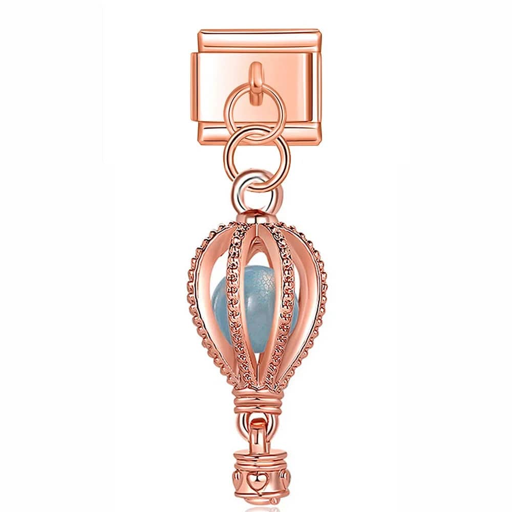 Italian Charms Globo Acero Inoxidable - Charmsymore