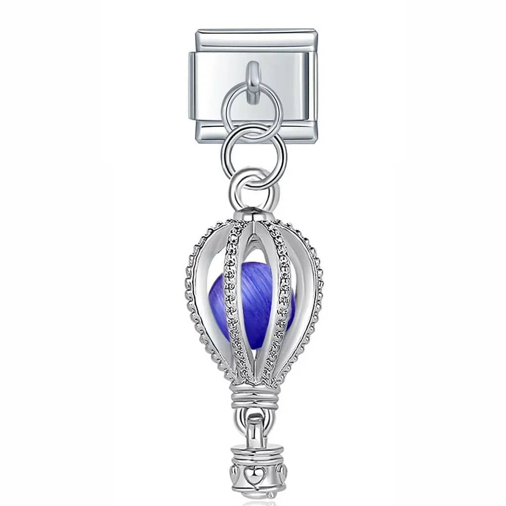 Italian Charms Globo Acero Inoxidable - Charmsymore