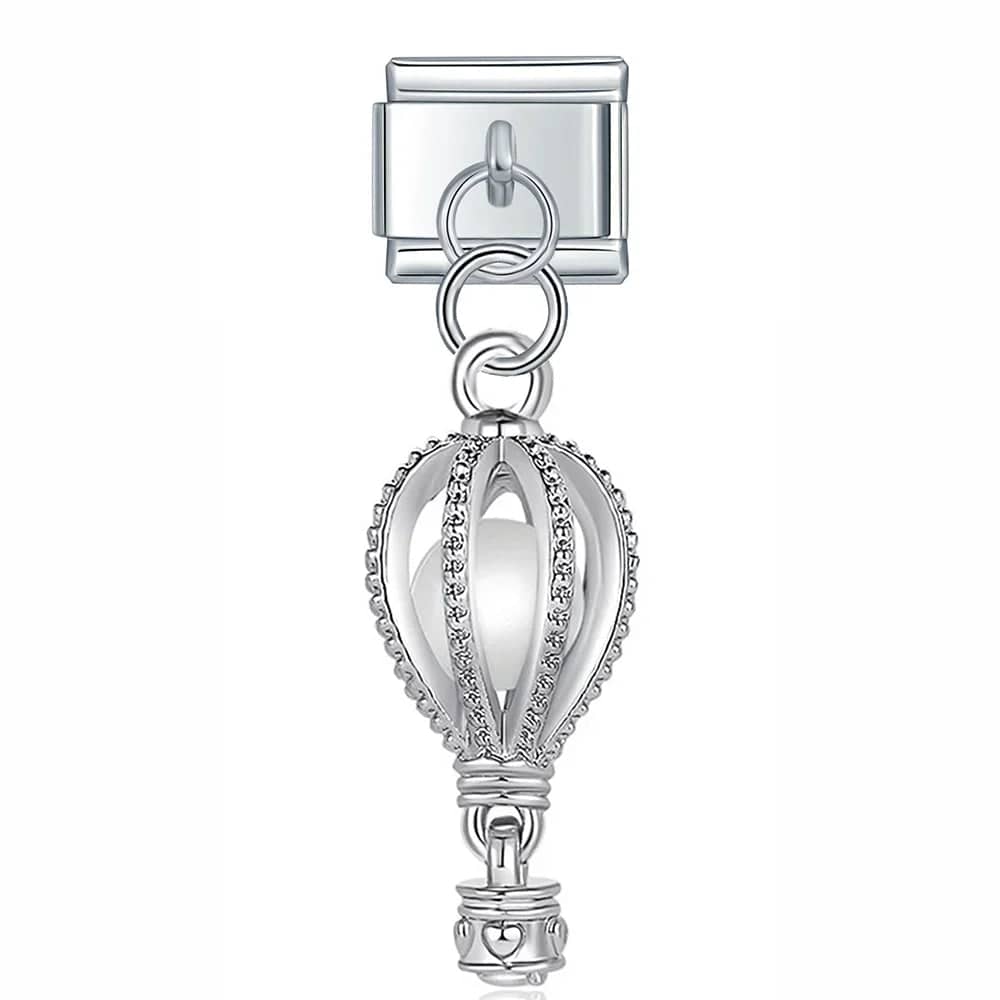 Italian Charms Globo Acero Inoxidable - Charmsymore