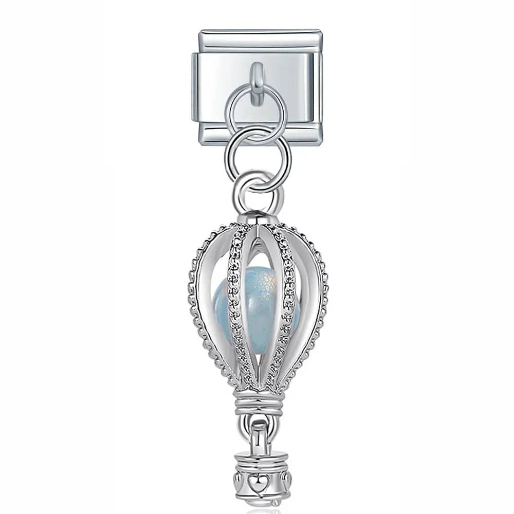 Italian Charms Globo Acero Inoxidable - Charmsymore