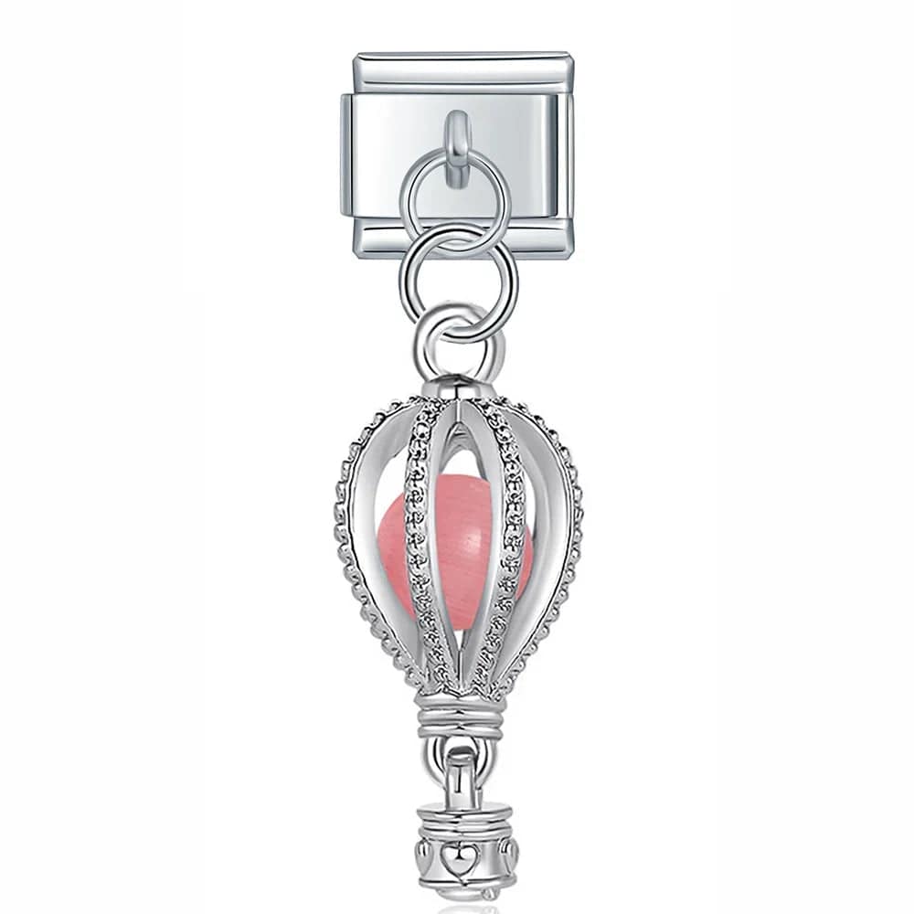 Italian Charms Globo Acero Inoxidable - Charmsymore