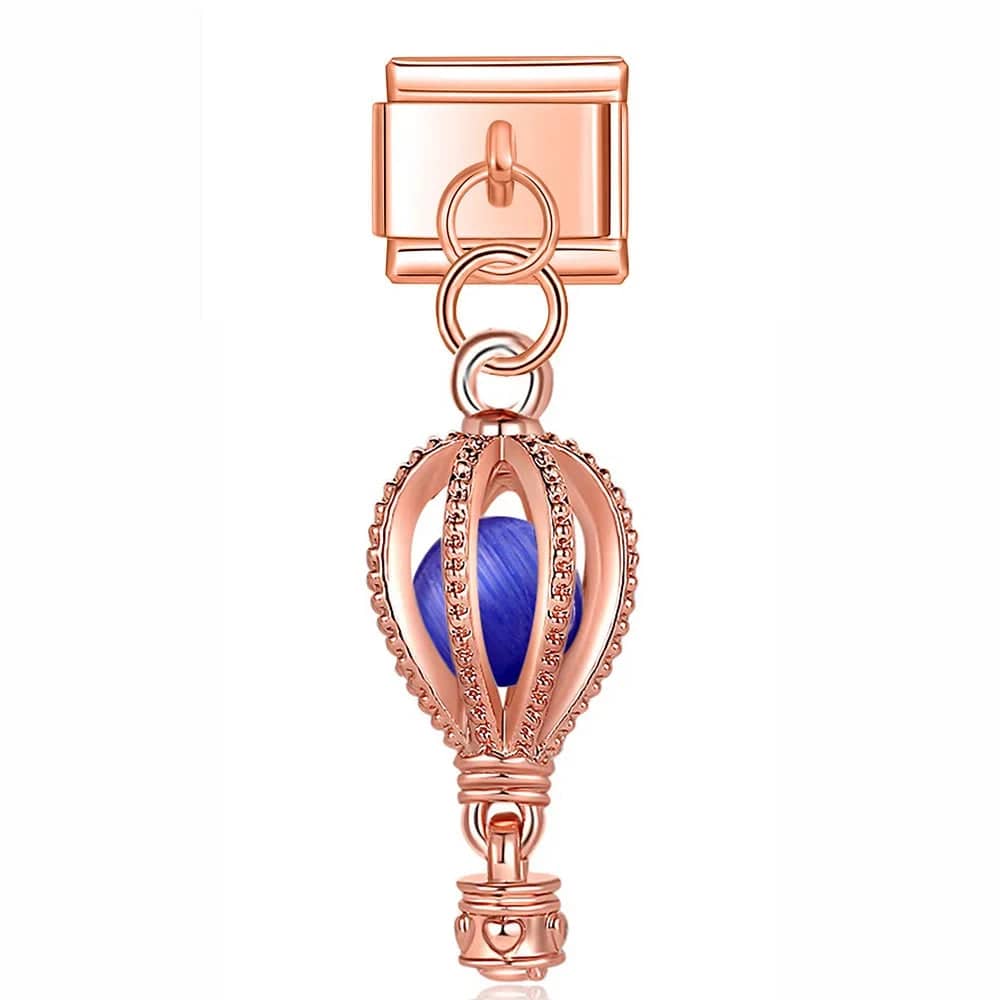Italian Charms Globo Acero Inoxidable - Charmsymore