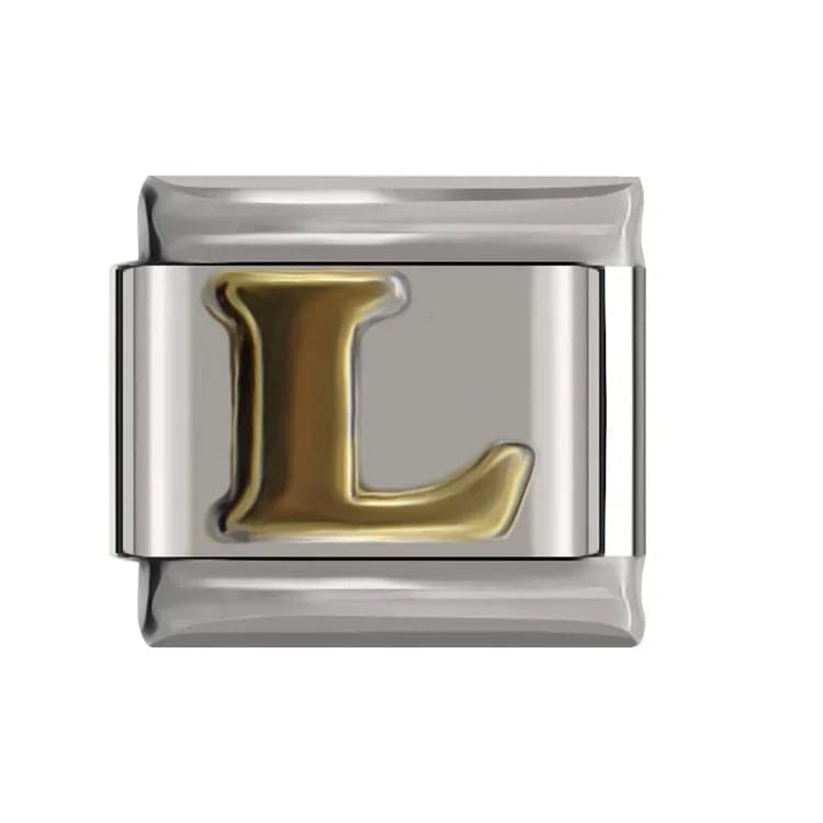 Italian Charms Letras - Charmsymore