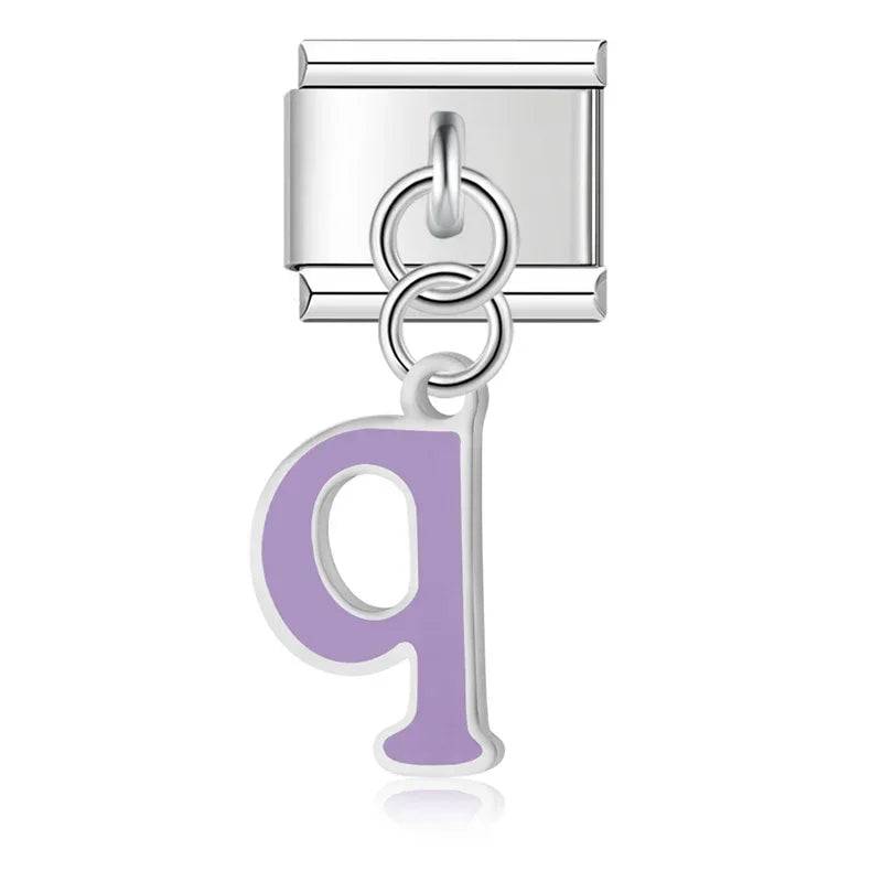Italian Charms Letras Acero Inoxidable - Charmsymore