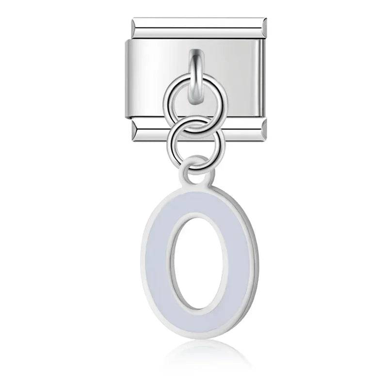 Italian Charms Letras Acero Inoxidable - Charmsymore