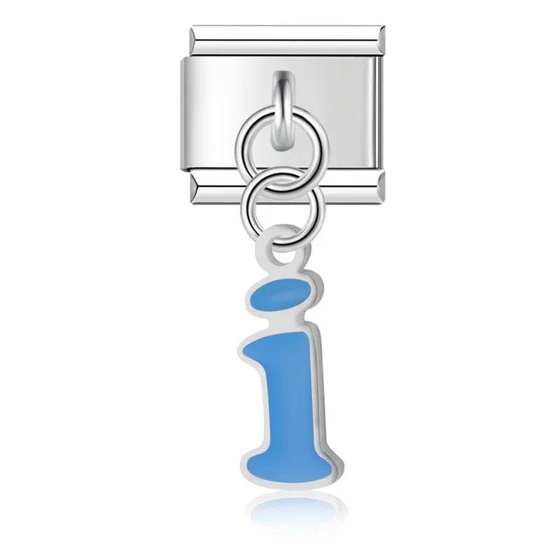 Italian Charms Letras Acero Inoxidable - Charmsymore