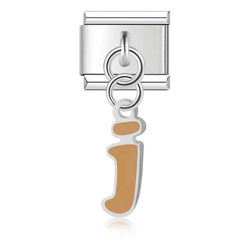 Italian Charms Letras Acero Inoxidable - Charmsymore