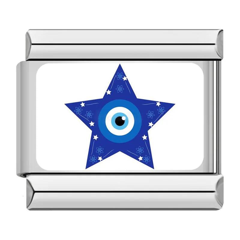 Italian Charms Mal De Ojo Acero inoxidable - Charmsymore