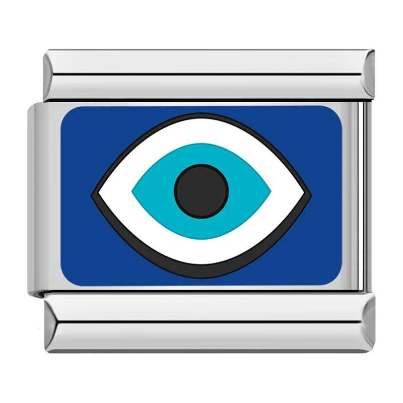 Italian Charms Mal De Ojo Acero inoxidable - Charmsymore