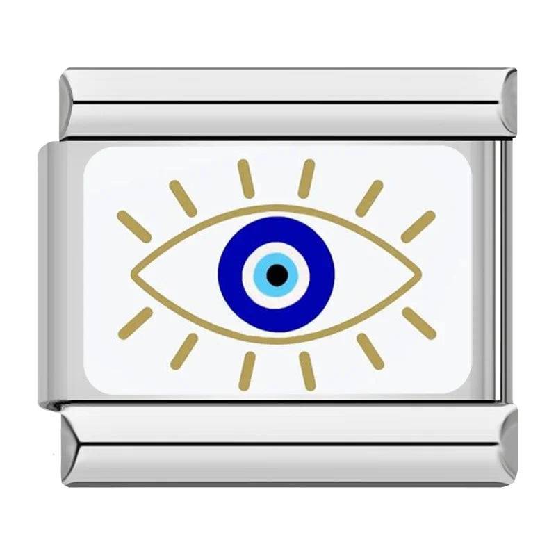 Italian Charms Mal De Ojo Acero inoxidable - Charmsymore
