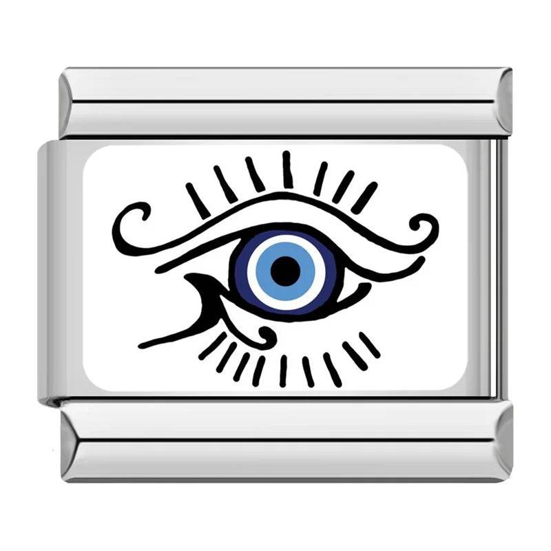 Italian Charms Mal De Ojo Acero inoxidable - Charmsymore