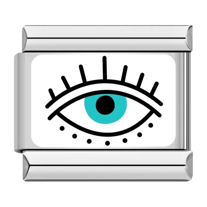 Italian Charms Mal De Ojo Acero inoxidable - Charmsymore
