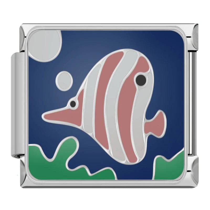 Italian Charms Mar Acero Inoxidable - Charmsymore