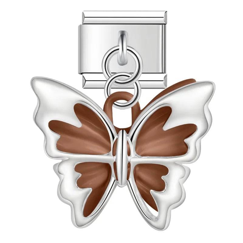 Italian Charms Mariposas Acero Inoxidable - Charmsymore