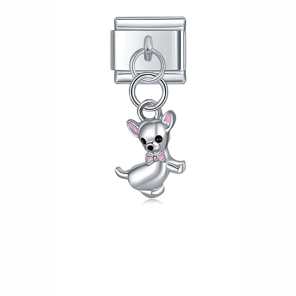 Italian Charms Mascotas Acero Inoxidable - Charmsymore