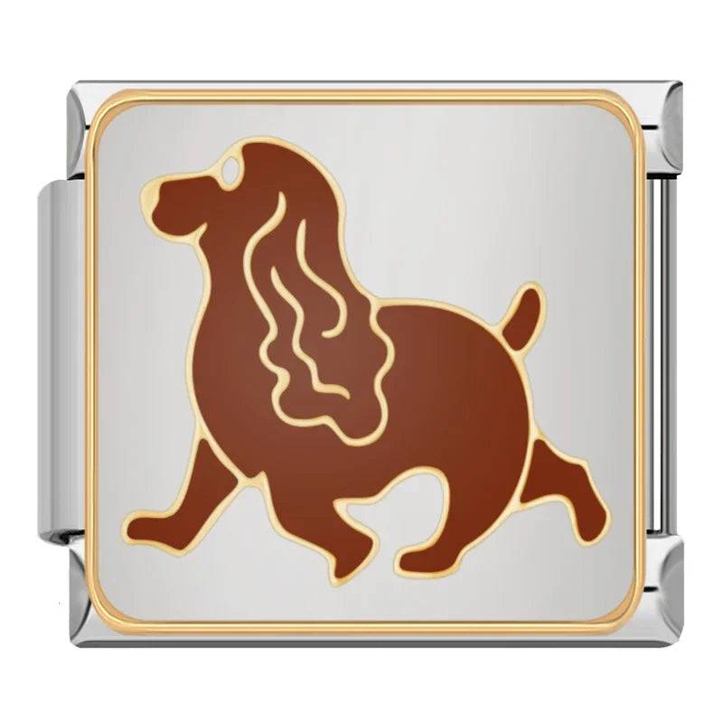 Italian Charms Mascotas Acero Inoxidable - Charmsymore