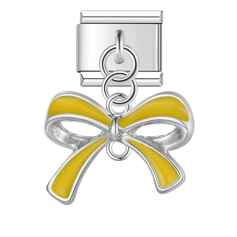 Italian Charms Moños Acero Inoxidable - Charmsymore