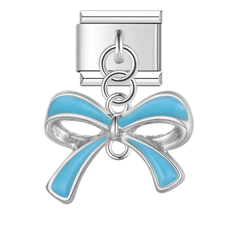 Italian Charms Moños Acero Inoxidable - Charmsymore