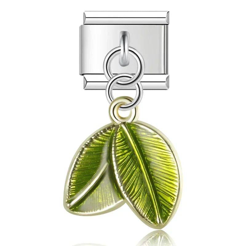 Italian Charms Plantas Acero Inoxidable - Charmsymore