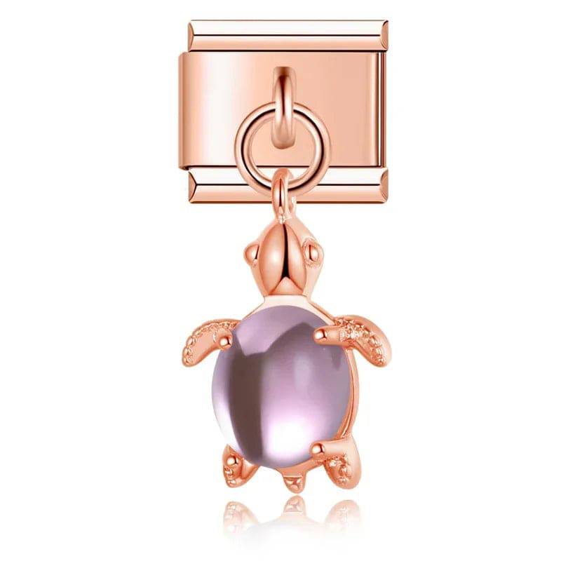 Italian Charms Tortugas Colgantes Acero Inoxidable - Charmsymore