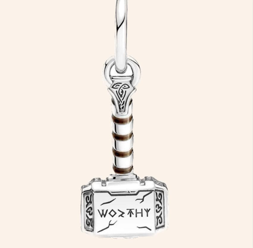 Mjolnir Thor Charm S925 ENTREGA INMEDIATA - Charmsymore