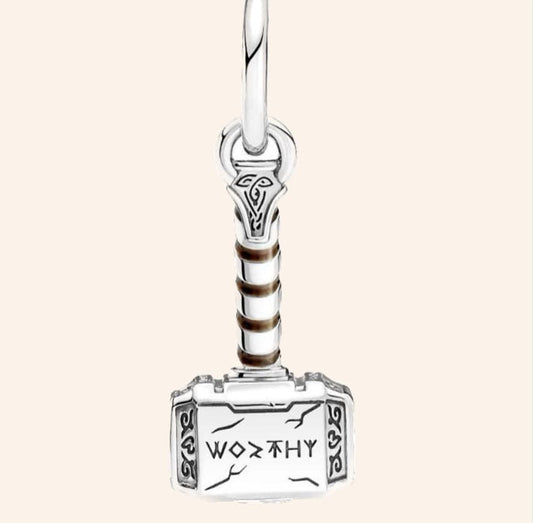 Mjolnir Thor Charm S925 ENTREGA INMEDIATA - Charmsymore