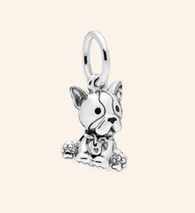 Charm Perrito Plata S925 Modelo 9