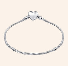 Pulsera de Corazón de Plata S925