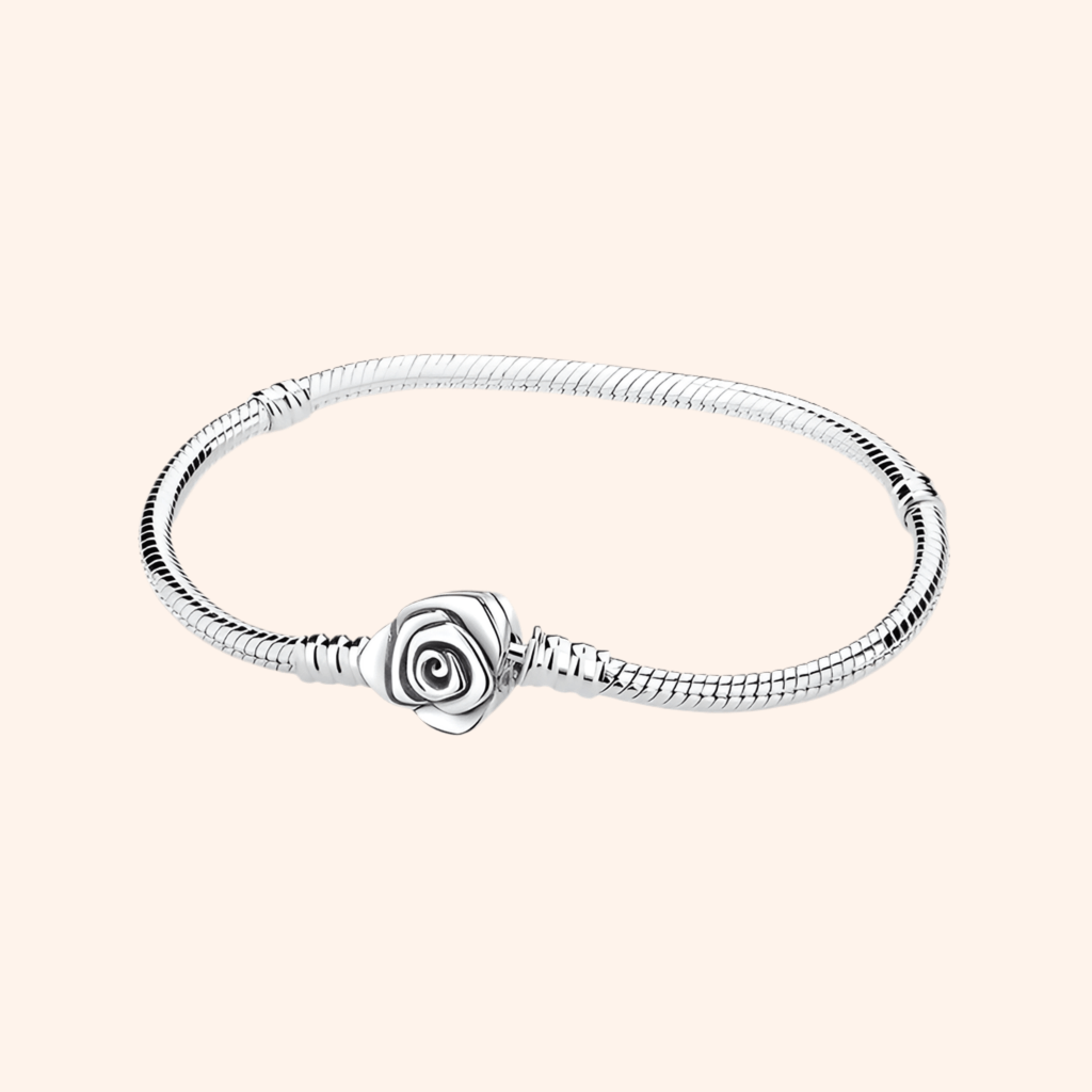 Pulsera Flor Plata 925 - Charmsymore