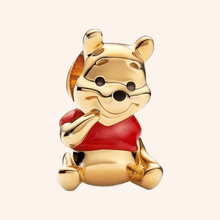 Charm Winnie Pooh Dorado Plata S925