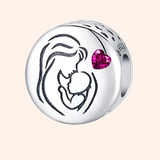 Charms de plata Mamá