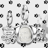 Charms de plata Mascotas