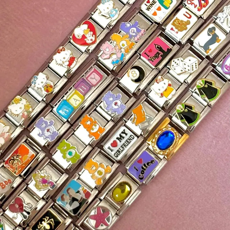 Colección Italian Charms intercambiables para pulseras italianas