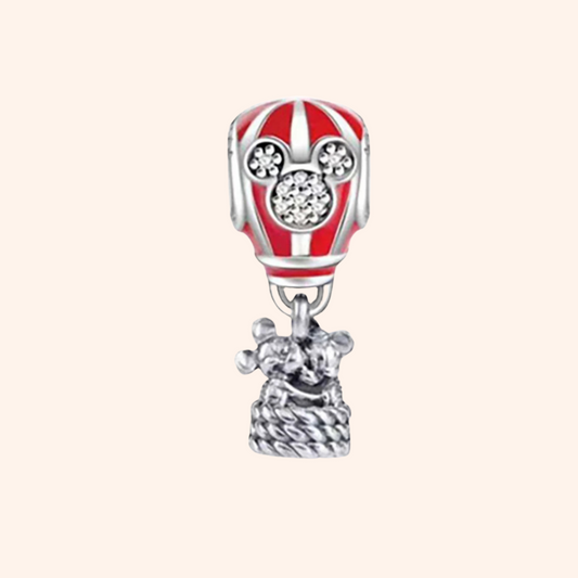 Charm Globo Minnie & Mickey S925 - Charmsymore