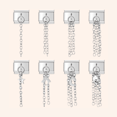 Italian Charms Cadena Colgante