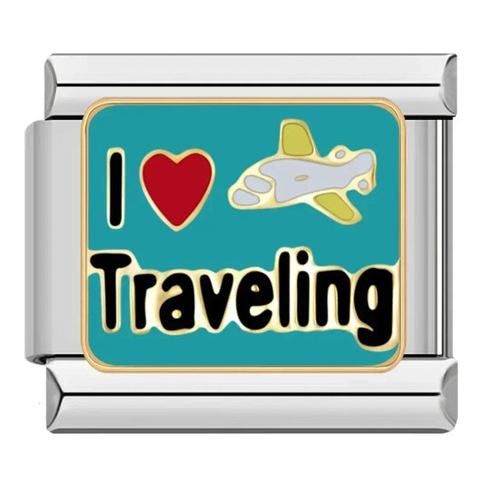 Italian Charm Amo Viajar  𝗘𝗡𝗧𝗥𝗘𝗚𝗔 𝗜𝗡𝗠𝗘𝗗𝗜𝗔𝗧𝗔 - Charmsymore