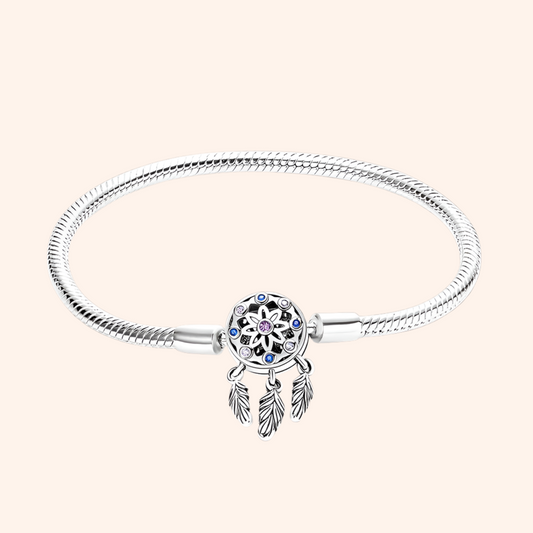 Pulsera Atrapa Sueños Plata 925 - Charmsymore